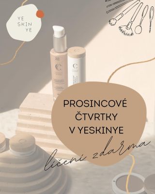 Každý prosincový čtvrtek vás zveme na rychlé denní líčení zdarma s přírodní dekorativní kosmetikou. 💄 Přijďte si dopřát...