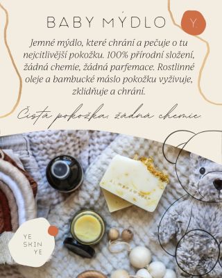 #almarasoap #baby #prirodnikosmetika #pecujosebeslaskou #yeskinye