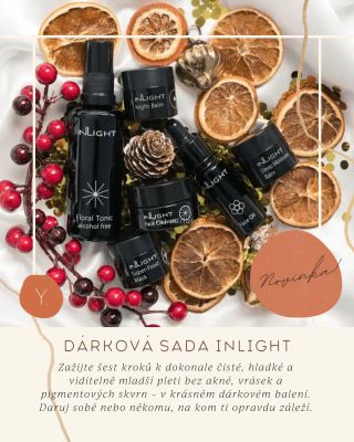 TIP na dárek pro náročnou ženu🤎 https://www.yeskinye.cz/inlight--bio-darkova-sada-the-ultimate-facial-collection/ #inlight...
