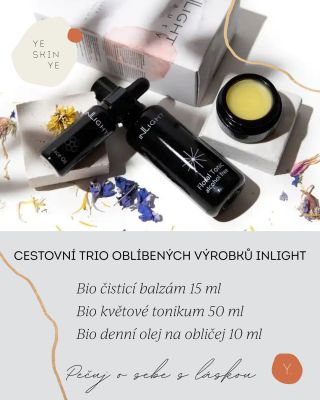 Dárek pro maminku, přítelkyni, manželku i dceru... https://www.yeskinye.cz/inlight-bio-cestovni-sada/ #yeskinye...